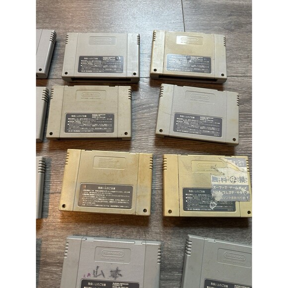 Vintage Japanese Nintendo Super Famicom video game  - BIG LOT of 25 - US Seller - Picture 13 of 14